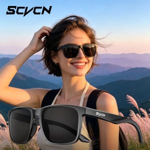 SCVCN Polarized Cycling Glasses Men UV400 MTB Outdoor Sports Sunglasses Fashion Eyewear Bike Bicycle Hiking Off-road Goggles