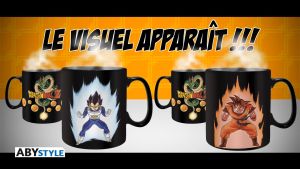 ABYstyle Dragon Ball Z Heat Change Mug Vegeta King Size (460ml)