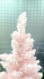 Ekana Pink Christmas tree 4Ft 5Ft 6Ft 7Ft PVC Christmas tree Christmas Party home decoration Freely Decorated