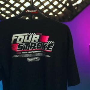 Kaos Racing 4 Stroke Engine High Performance Four Stroke Baju Distro Motor 4 Tak Herex T Shirt Otomotif GBA3884