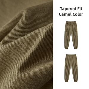 Semir | Men Winter Fleece Large Pocket Work Pants Loose Fit Drawstring Waist