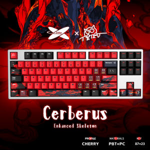 Teru x X-raypad Keycaps – Enhanced Skeleton: Cerberus [強化⻣格: ケルベロス] – Special Edition