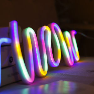 Ins Creative WOW Modeling Light Led Neon Light USB Wall Bar Atmosphere Lights