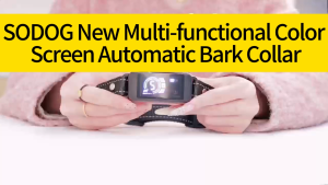 Smart AI Dog Bark Collar | Auto Anti-Bark Adjustable Sensitivity Sound & Vibration Modes Rechargeable For All Dogs