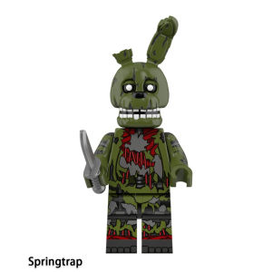 Funko | 1PCS Five Nights At Freddys FNAF Games Mini Action Figures Bricks Assembly Building Blocks Accessory Toys For Children