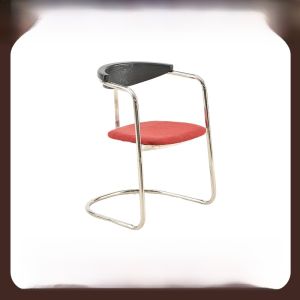 Doric Chair round Arc Stainless Steel Solid Wood Back Artistic Vintage Back Chair Home Use Dining Chair Residential Furniture