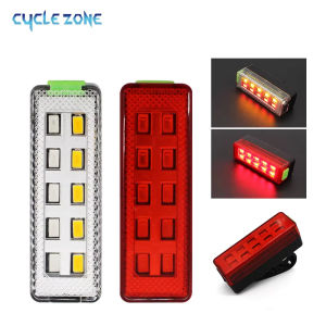 Rechargeable Bicycle Light Bike Rear Light MTB Cycling Taillight Outdoor Night Safety Warning Taillights Bicycle Lamp Red Yellow