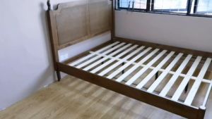 Rattan Design Queen Size Bedframe/Living Furniture Room