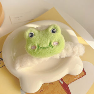 กิ๊บติดผม Ah Goose Plush สําหรับผู้หญิงพร้อมเครื่องประดับผมขนาดใหญ่ความรู้สึกระดับพรีเมี่ยมจากญี่ปุ่นและเกาหลีใต้ เหมาะสําหรับฤดูใบไม้ร่วงและฤดูหนาว