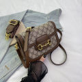 Elegant Luxury Small Niche Saddle Bag. 