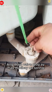 Semi-Automatic Washing Machine Drain Valve Rubber Packing With Spring And Pull Rod For Camel Combo