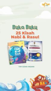 Buku Anak 25 Kisah Nabi dan Rasul - Hard Cover Buku Cerita Anak GIP