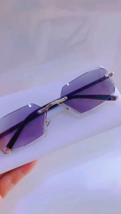 Mens Fashion Rimless Reading Glasses Anti Blue Light Zinc Alloy Eyewear +100-400