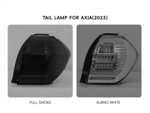 PERODUA AXIA 2023 - 2026 RGB FUNCTION TAIL LAMP WITH SIGNAL RUNNING