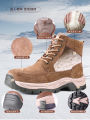 Thick Winter Wool Cashmere Snow Boots for Men and Women Casual Style Waterproof and Warm Ideal for Outdoor Activities. 