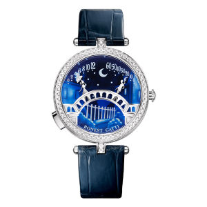 BONEST GATTI | BONEST GATTI Brand 3004 Fashion Quartz Wristwatch Bridge Of Lovers Dial Stainless Steel Case Womens Watch
