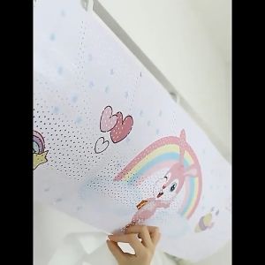 BB7 - Talang AC Penahan AC Karakter Reflektor Cover AC Penahan Angin Hembusan AC