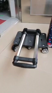 PLUS Size 5 Wheels Shopping Market Trolley With Thermal Retractable Folding Grocery Marketing Portable I ST5054