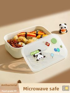 YOULUNMEI | Microwavable Rectangular Food-Grade Bento Box