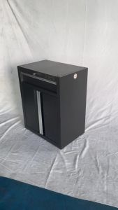 Tủ dụng cụ CSPS 61cm-01 hộc kéo màu đen tay nắm trắng