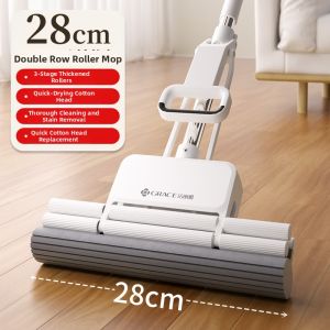 Self-Cleaning Super Absorbent One-Stroke Clean Mop Head