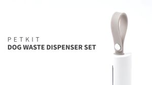 PETKIT Dog Waste Bag and Waste Bag Refill White ชุดเก็บของเสียสุนัขแบบพกพา by Pro Gadgets