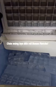 Máy làm đá viên công nghiệp GOSHEN 60KG/24H- cấp nước trực tiếp chức năng lọc nước làm đá sạch xuất hóa đơn VAT liên hệ shop