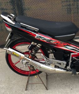 KNALPOT FIZ R FORCE ONE STANDAR RACING FULL CROOM By DMG RACING