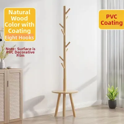 FUJIUSHUANG | Multi-functional Solid Wood Coat and Bag Rack