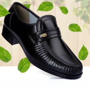 รองเท้าสุขภาพญี่ปุ่นแท้สําหรับผู้ชาย ระบายอากาศได้ดี สบาย ลำลอง หัวมน หนัง พื้นรองเท้ายางเย็บแบบอัพเกรด