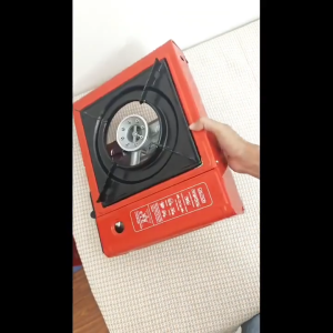2-in-1 Portable gas stove New Outdoor Camping Gas Stove with box Mini Camping home Barbecue cooking