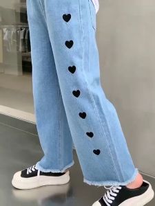 CELANA KULOT ANAK SABLON PRINT DFT KARAKTER /KULOT JEANS RAWIS ANAK TERBARU MIXUE LOVE