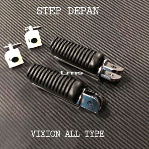 STEP BUSTEP DEPAN VIXION FOOTSTEP KARET VIXION OLD NEW NVA