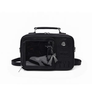 WUDONG | Anime-themed Small Transparent Crossbody and Backpack