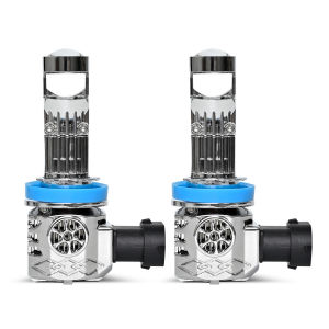 12V 40W automotive LED headlight small lens H7 H11 9005 9006 integrated plug-in small lens Aluminum alloy housing