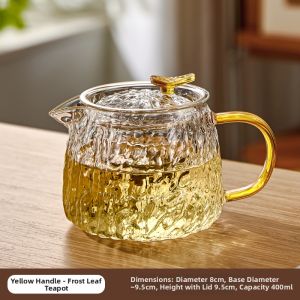 YAGANG | Heat-Resistant Filtered Glass Teapot