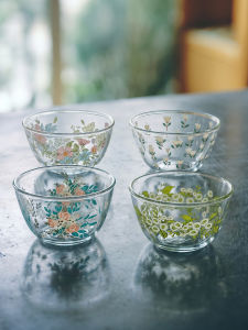 LOTUS BLUE | Microwave-safe Glass Bowl for Family 2026 New Version