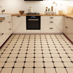 Waterproof Oil-Resistant Durable Easy-Clean Kitchen Floor Mat