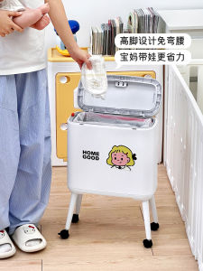 Thùng Rác Trẻ Em Không Cần Cúi Thùng Đựng Bỉm Cao Cấp Có Nắp Đậy Thùng Đựng Rác Chống Mùi Thùng Đựng Rác PP PET ABS