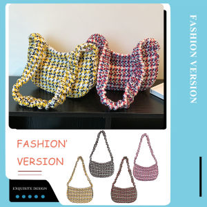 Mojoyce kẻ sọc nữ tote túi cổ điển hình hình bán nguyệt túi nhỏ cho nữ đơn giản giản dị di động mềm mại thanh lịch tinh tế cho kỳ nghỉ cuối tuần