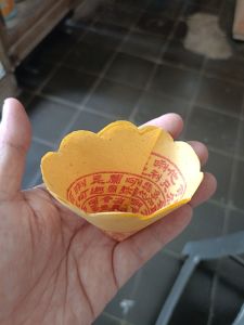 Kertas Sembahyang ONG SEN Bentuk Bunga Isi 20 pcs