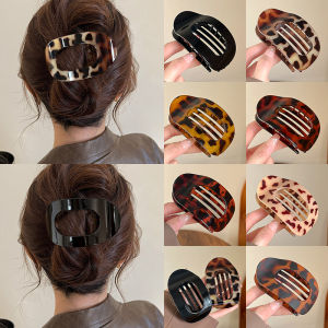 Womens Arc-shaped Abalone Hair Clip Duckbill Flat Hair Clip Comfortable Non-intrusive Stylish New 2025 Back of Head Hair Accessory