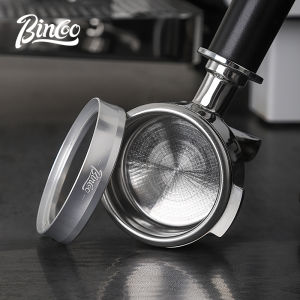 BINCOO Coffee Powder Catcher 58MM External Card Dosing Ring Universal for Coffee Grinding Tools