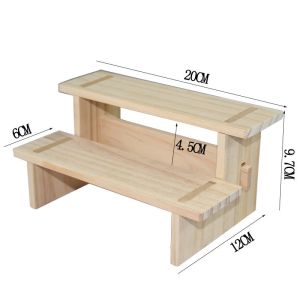 Giá Đỡ Trưng Bày Gỗ 5 Tầng Dành Cho Đồ Trang Trí Đồ Trang Sức & Đồ Sưu Tầm Kệ Lưu Trữ Gỗ Thân Thiện Với Môi Trường Loại Để Sàn Cần Lắp Ráp