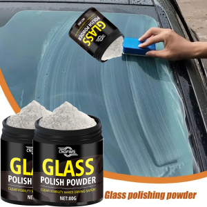 Extra Super glass polishing powder|Restore glass clarity|Polishing for brightness|Glass scratch repair powder|Nanoscale scratch