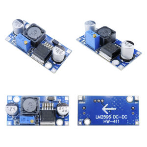 3A DC-DC Buck Converter Adjustable Voltage Regulator Module 3.2V-35V to 1.25V-35V Step Down Power Supply for Car USB Charger