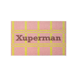 Xuperman | Thảm Đa Màu Hình Cartoon Chống Trượt Bền Cho Cửa Ra Vào Sử Dụng Tại Nhà