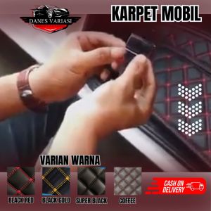 Karpet Mobil Custom Fit tipe Mobil Honda Mobilio 2014-2023 Full bagasi Karpet Mobil Merk Haima Fullset Bagasi Aksesories Interior Alas Cover Mobil Karpet dengan motif mewah elegan Bisa COD