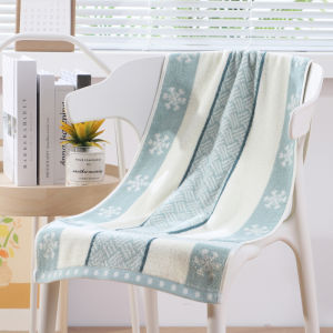 Bath Towel Household Pure Cotton Adult Shower Absorbent No Lint No Fading Large Size Towel Sports Fitness Sweat Wiping