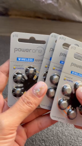 Power One 10 PR70 Hearing Aid Battery Wireless Approved Zinc Air Battery